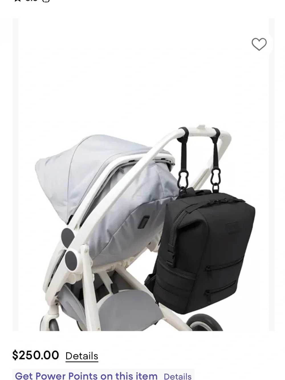 Dagne Dover Large Indi diaper bag backback